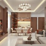 Luxury flat interior design in Dhaka by Iconic Interiors