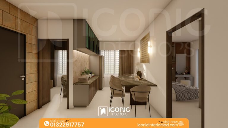 Full flat interior design Shekhertek Mohammadpur